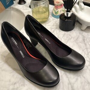 Rockport/Adidas collab. AdiPrene sport technology walkability pumps.